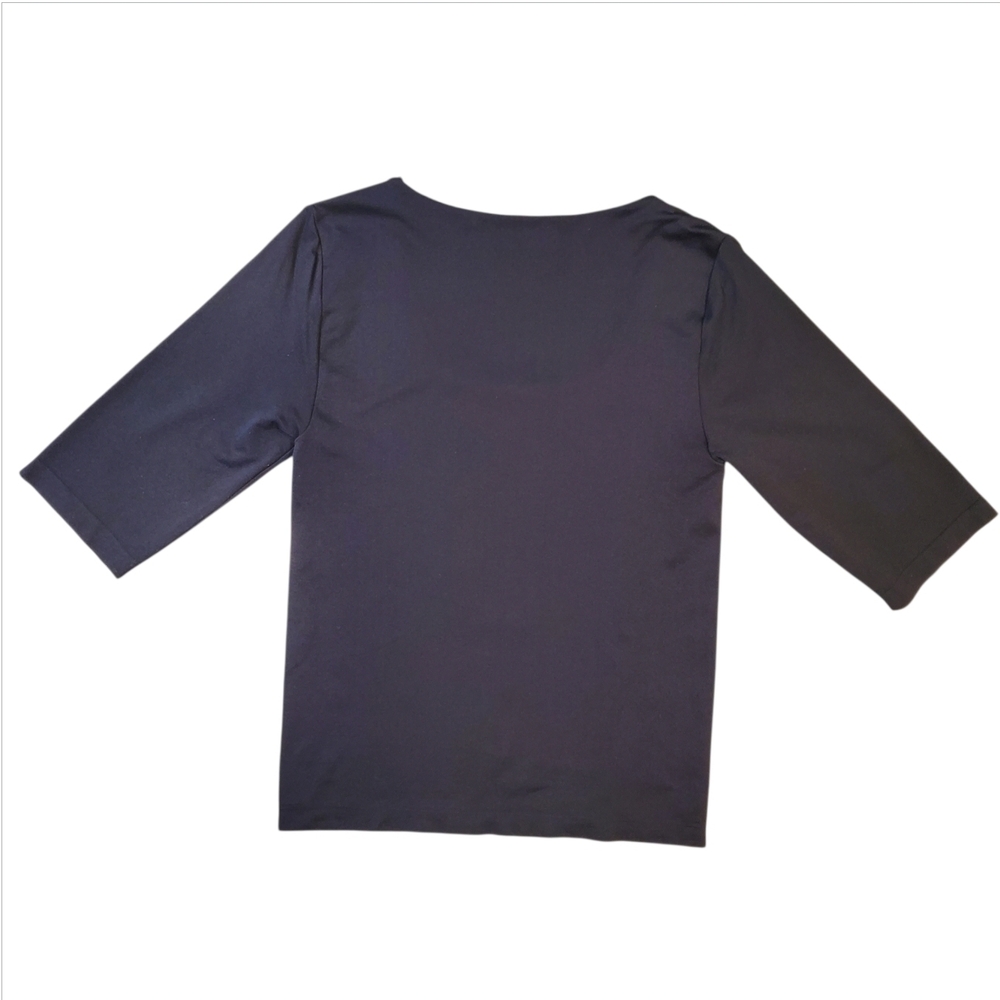 French Laundry Classic Solid Black Fitted Top Siz… - image 6